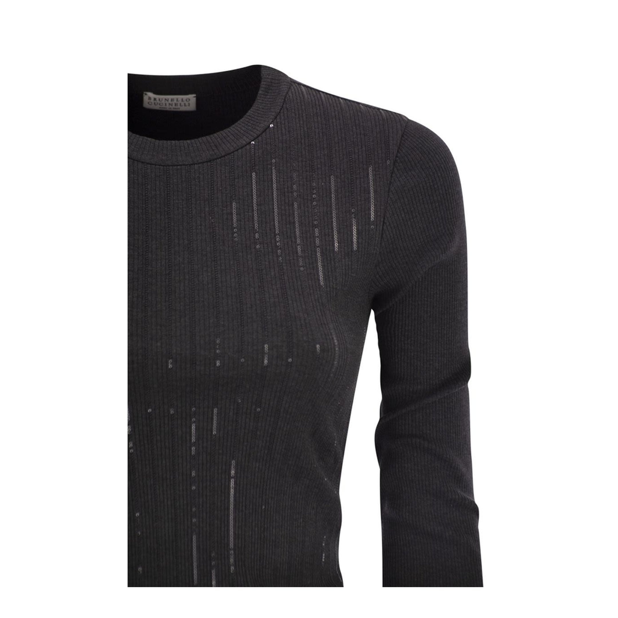 Cotton Jersey T-shirt With Dazzling