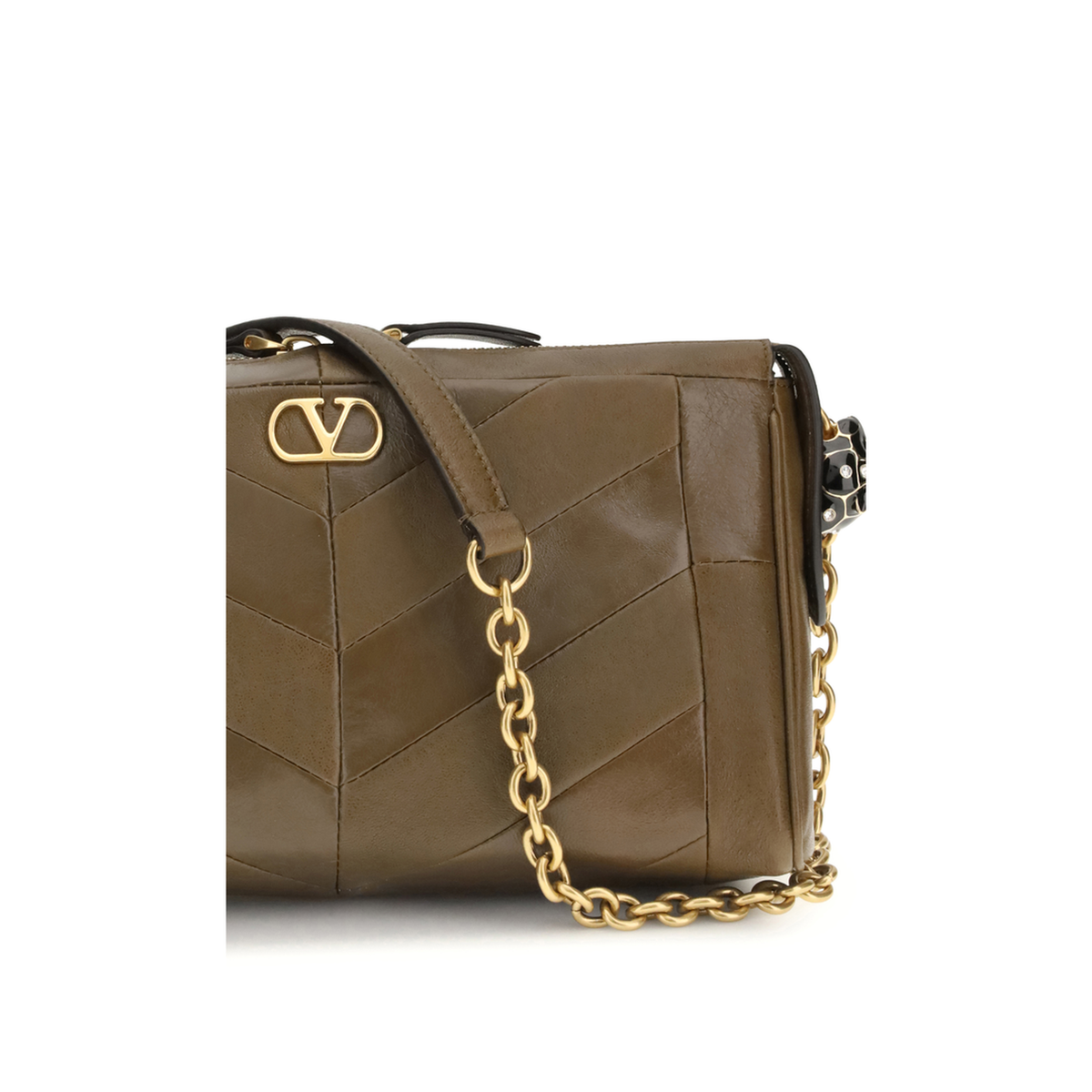 MAYFEYR - Valentino - Small Panthea Chevron Nappa Shoulder Bag - 9W0B0S99UYFBGQ