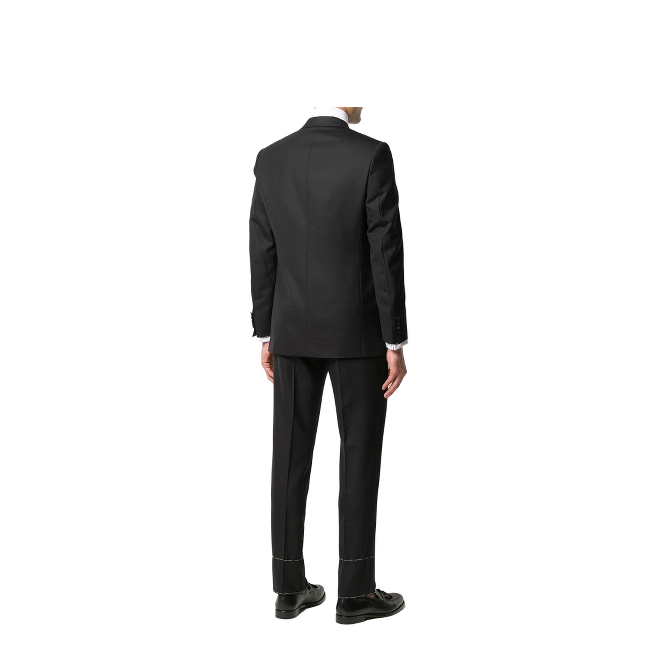 MAYFEYR - Brioni - Essential Black Super 160'S Wool Policleto Tuxedo - RT030LP6A0M0000