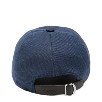 MAYFEYR - Brioni - Blue Logo Baseball Cap - O4910MPA1084200