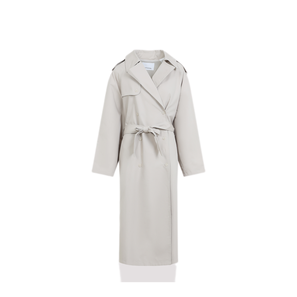 MAYFEYR - The Frankie Shop - Light Beige Riva Cotton Trench Coat - TRFS21991049LIGHT