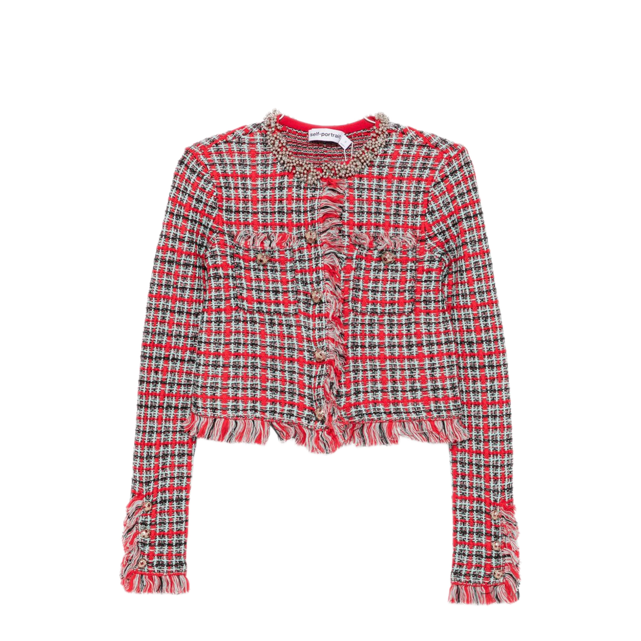 MAYFEYR - Self Portrait - Jackets Red - AW26-146J-RRED