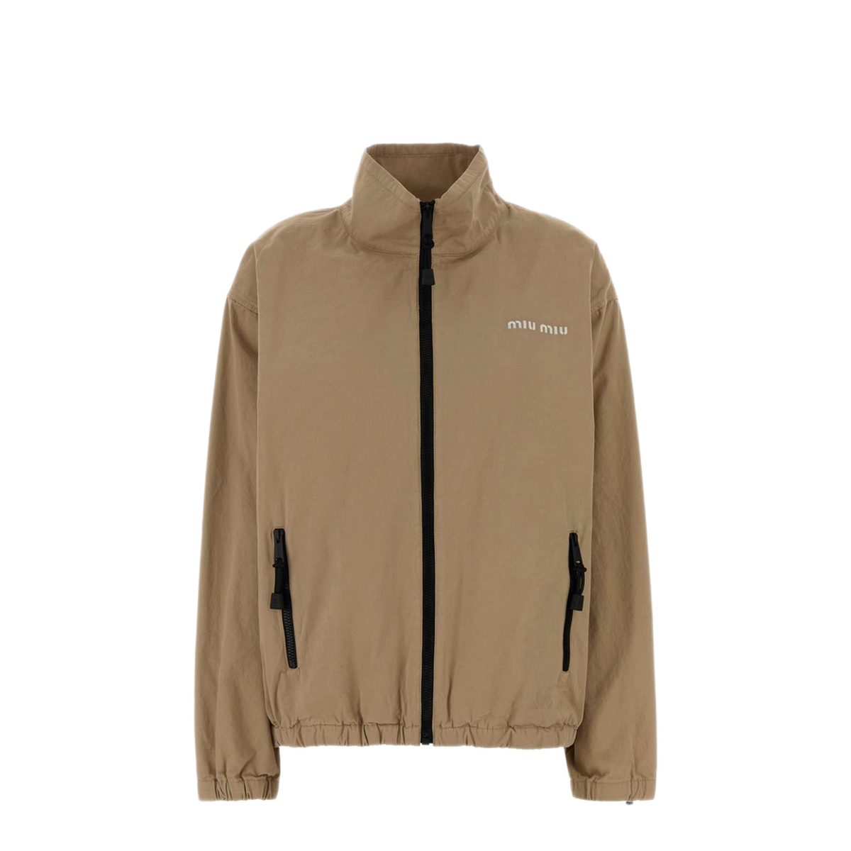 MAYFEYR - Miu Miu - Camel Gabardine Windbreaker - ML1558SOOO19LWF0065