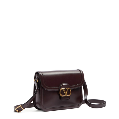 Dark Brown Leather 9to5 Shoulder Bag