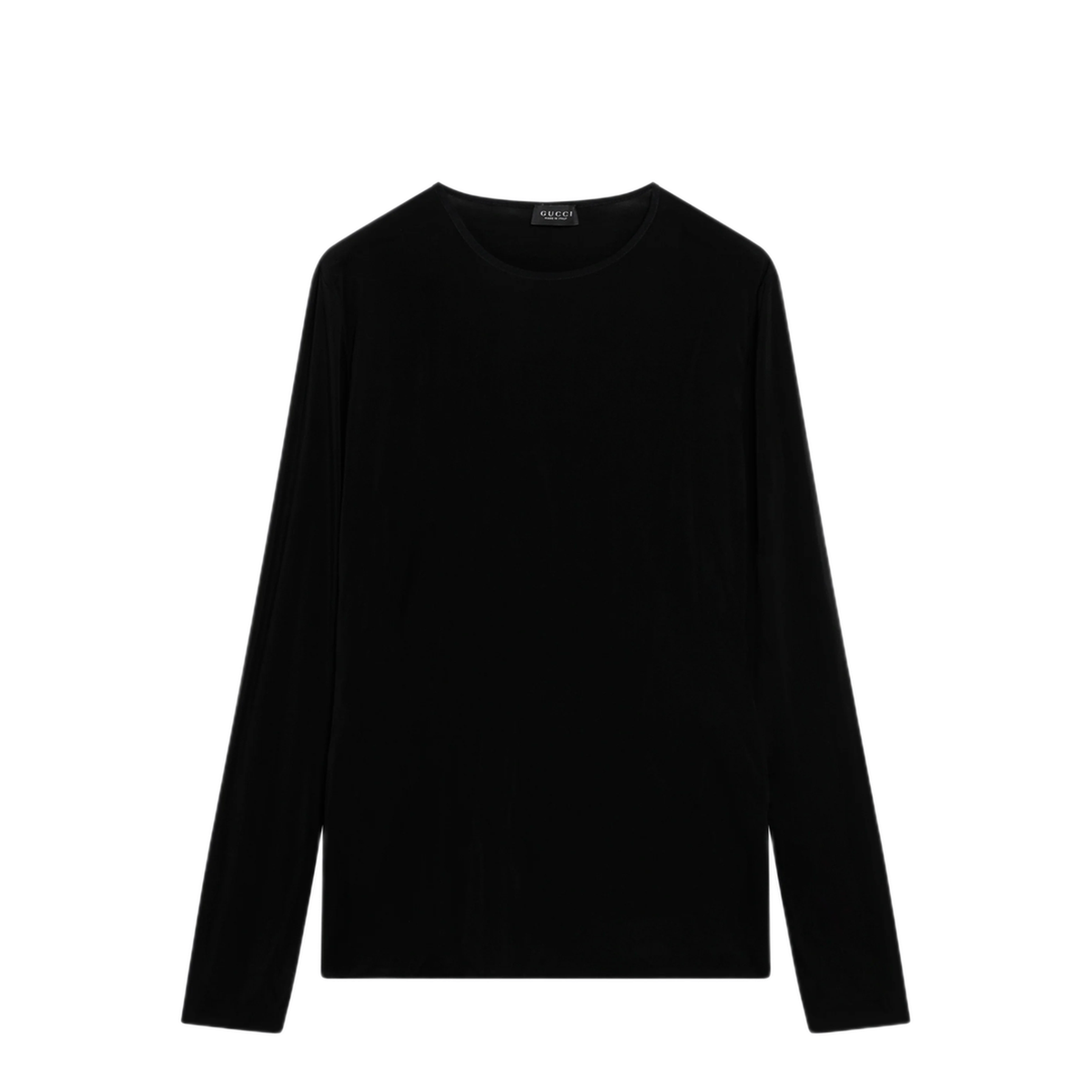 MAYFEYR - Gucci - Black Crew Neck Knit In Viscose Blend - 875147XJHV91000