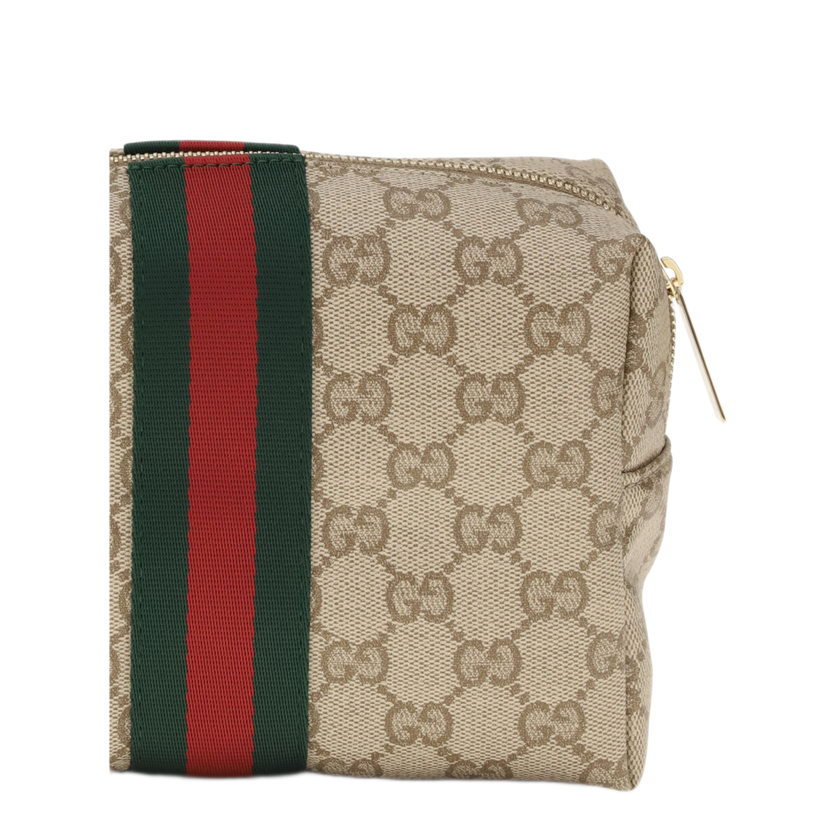 MAYFEYR - Gucci - Medium Beauty Case With Web Stripe - 876051FAF8R8547