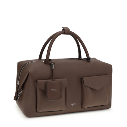 MAYFEYR - Max Mara - Holdall Cargo Leather Handbag - 2614511011600