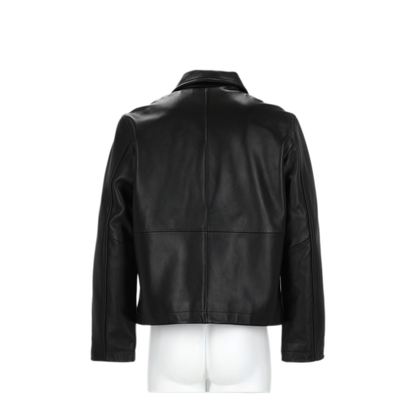 MAYFEYR - SUNFLOWER - Leather Jacket - 6027BLACK