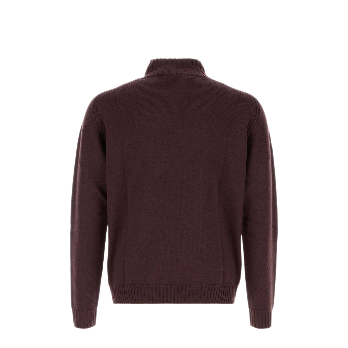MAYFEYR - Vivienne Westwood - Aubergine Wool Fisherman Sweater - 2701003LY005ED408