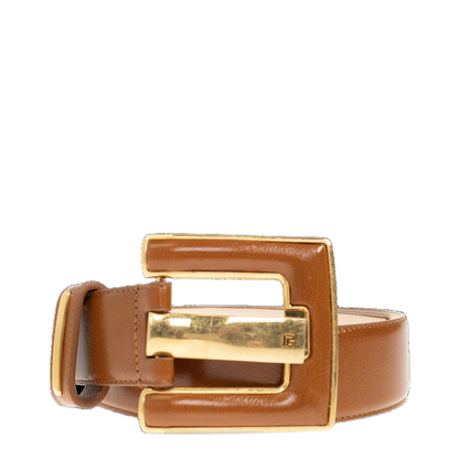 Anthem Leather Belt Brown