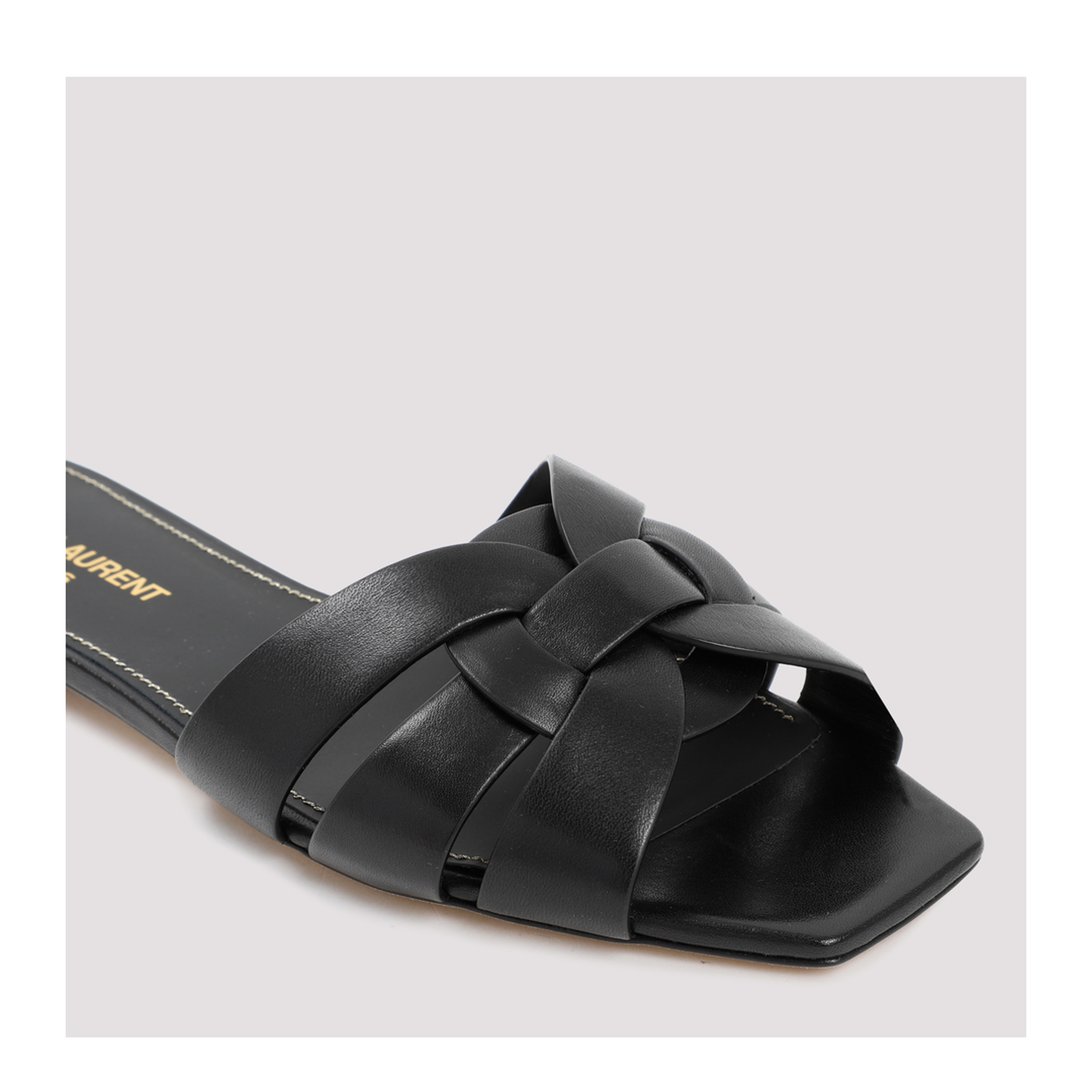 MAYFEYR - Saint Laurent - Leather Tribute Flats - 571952BDA00