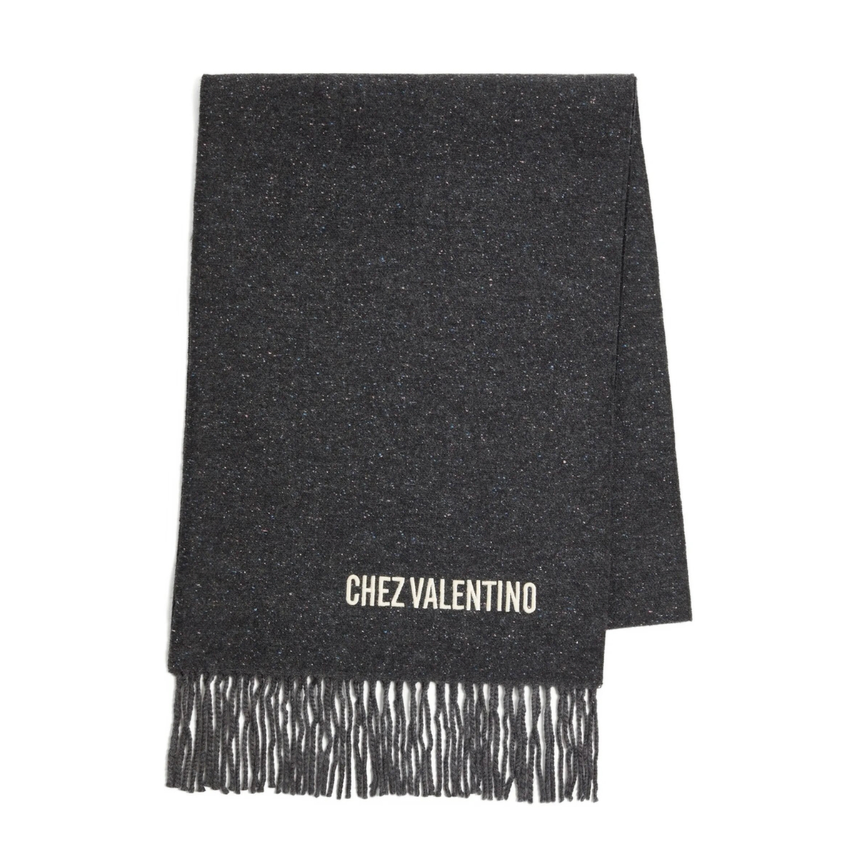 MAYFEYR - Valentino - Wool Scarf With Vlogo Embroidery - YET028UJW1W1