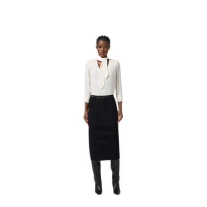 MAYFEYR - Elisabetta Franchi - White Shirt - CA08956E2DZ9
