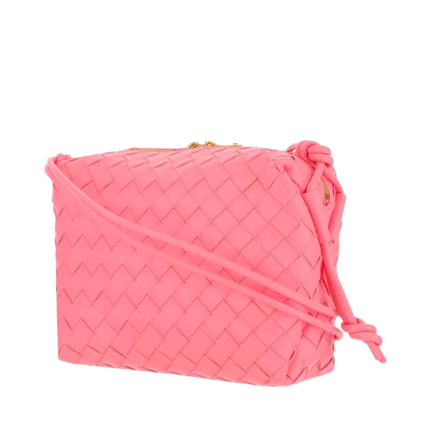 Small Loop Bag In Pink Aloe Muse Brass