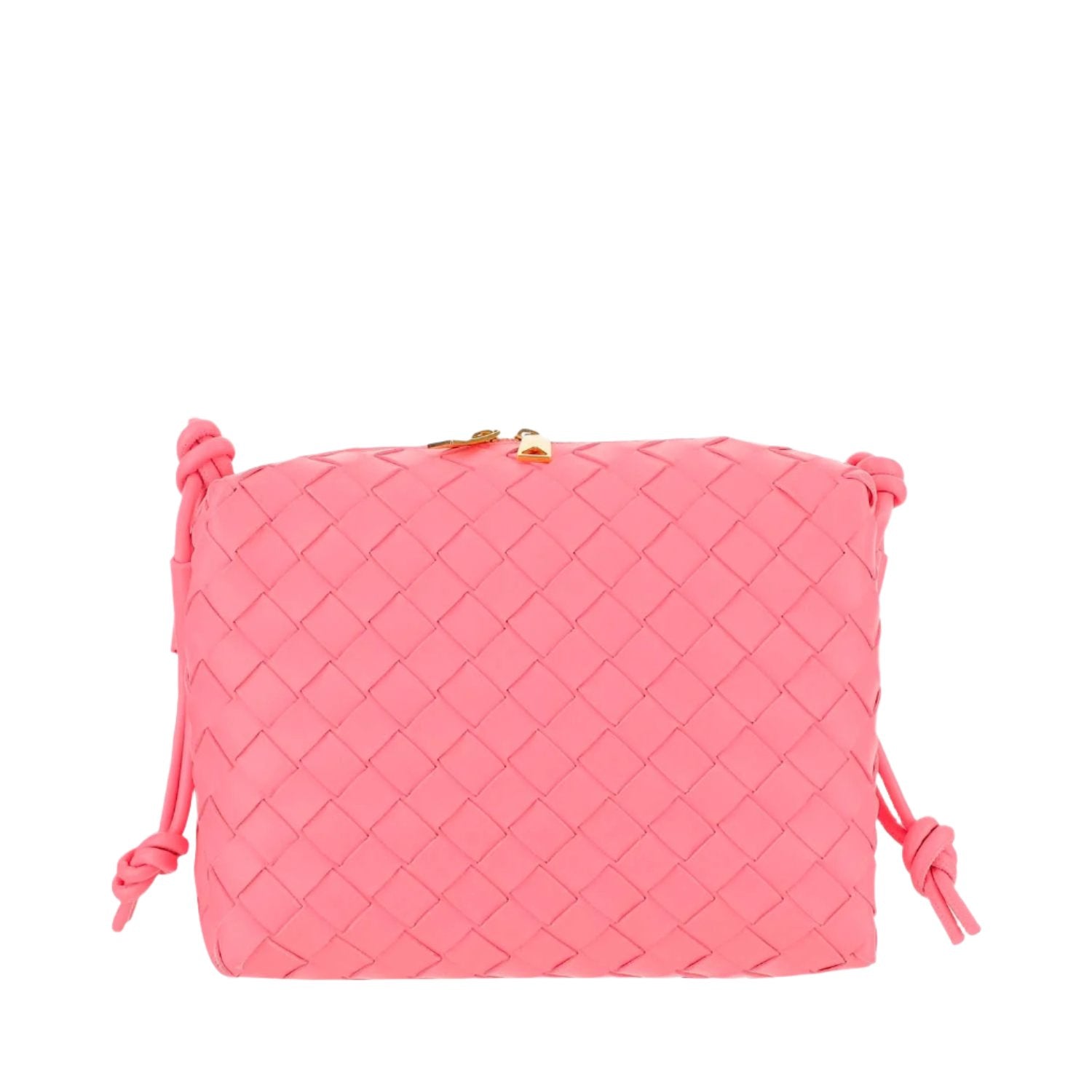 Small Loop Bag In Pink Aloe Muse Brass