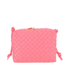 Small Loop Bag In Pink Aloe Muse Brass