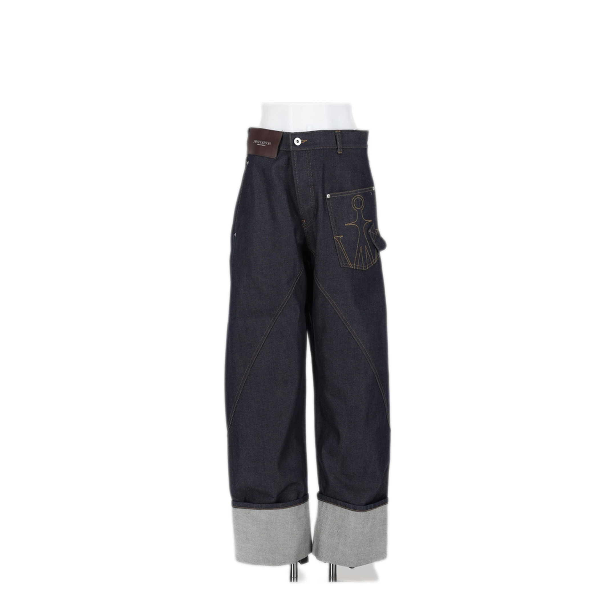 MAYFEYR - JW ANDERSON - Cotton Azure Jeans Trousers - DT0132PG1930870