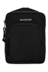 Explorer Crossbody Messenger Bag In Black