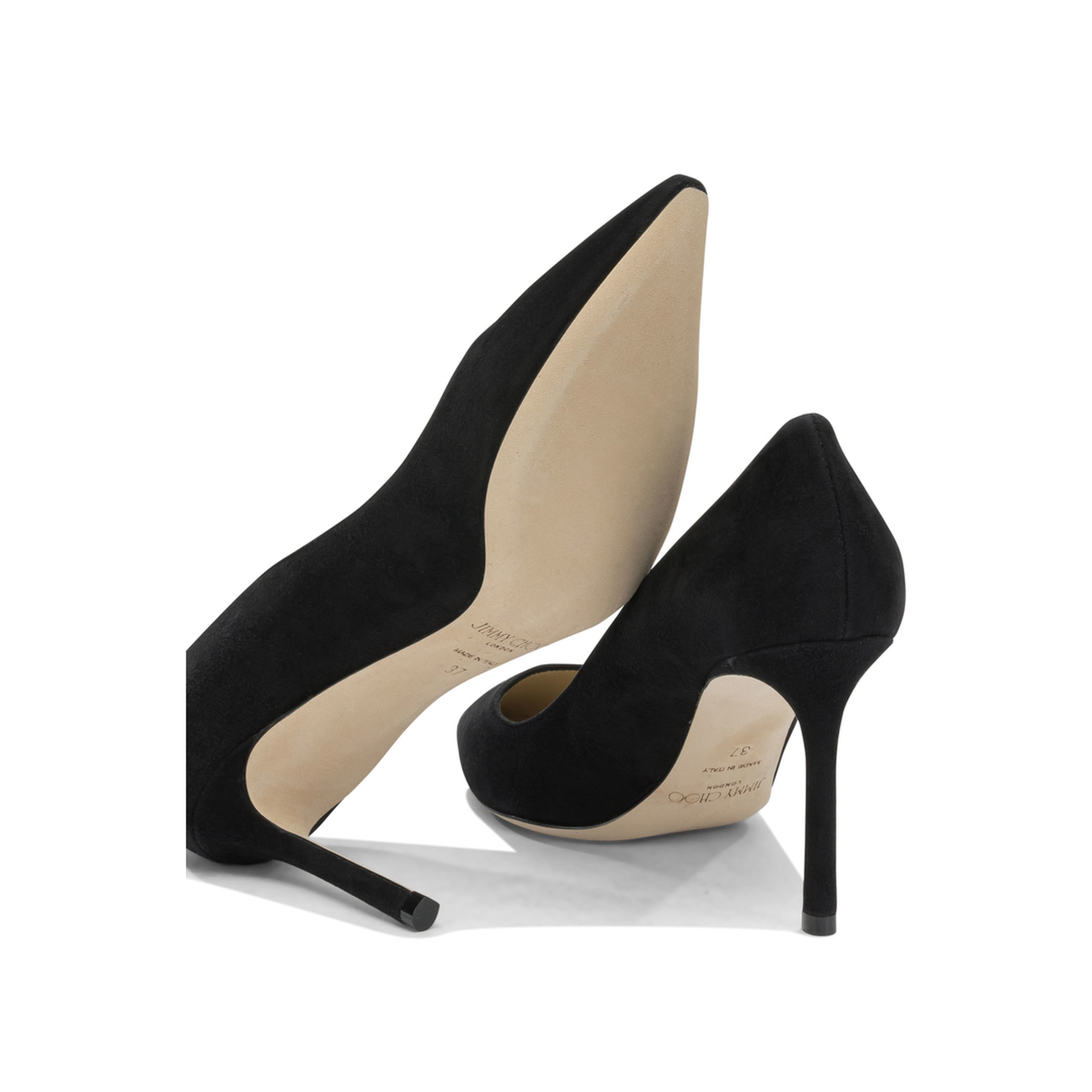 MAYFEYR - Jimmy Choo - Romy 85Mm Pumps - ROMY85SUEBLACK