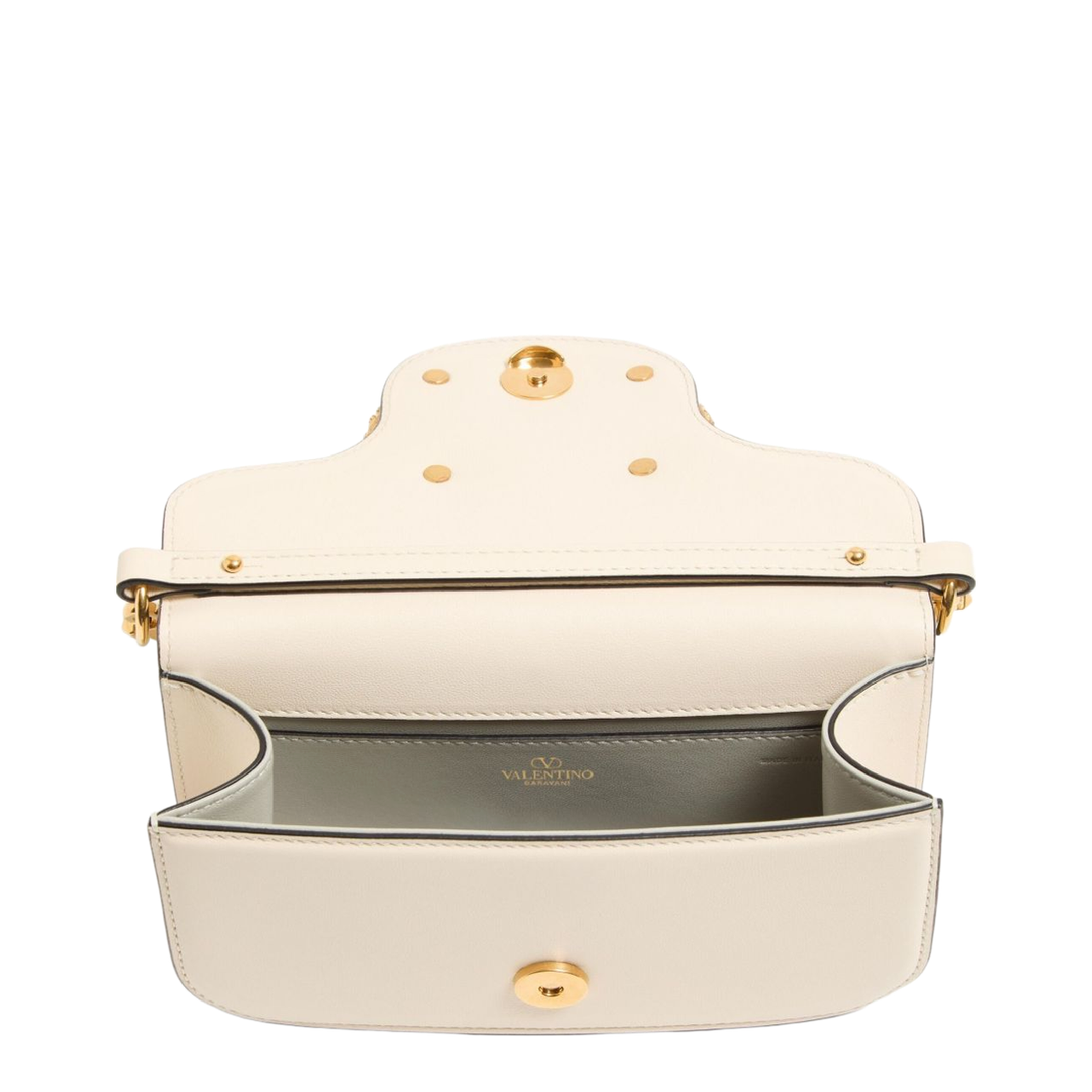 Locò Small Leather Shoulder Bag With Jewel