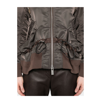Nylon Bomber Jacket