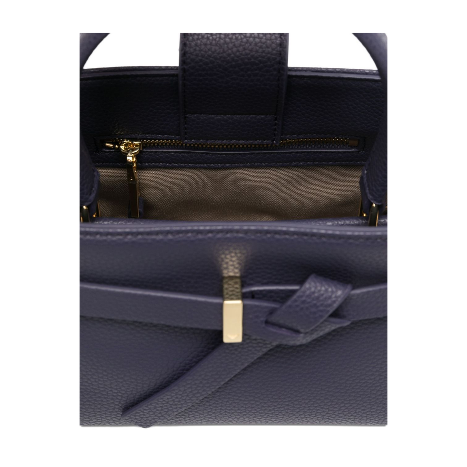 Mini Knotted-Detail Tote Bag