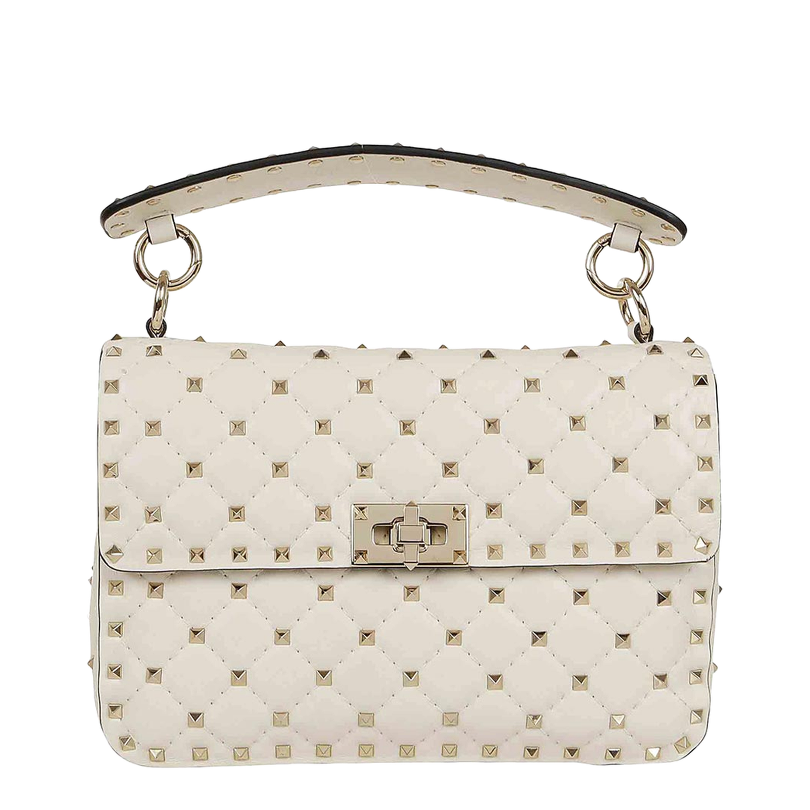 Medium Nappa Rockstud Spike Bag