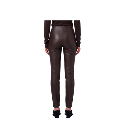 MAYFEYR - Arma - Coffee Bean Brown Stretch Leggings - 001L26600202