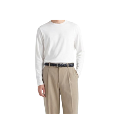 MAYFEYR - The Row - White Cotton Leon T-Shirt - 189K713WHT