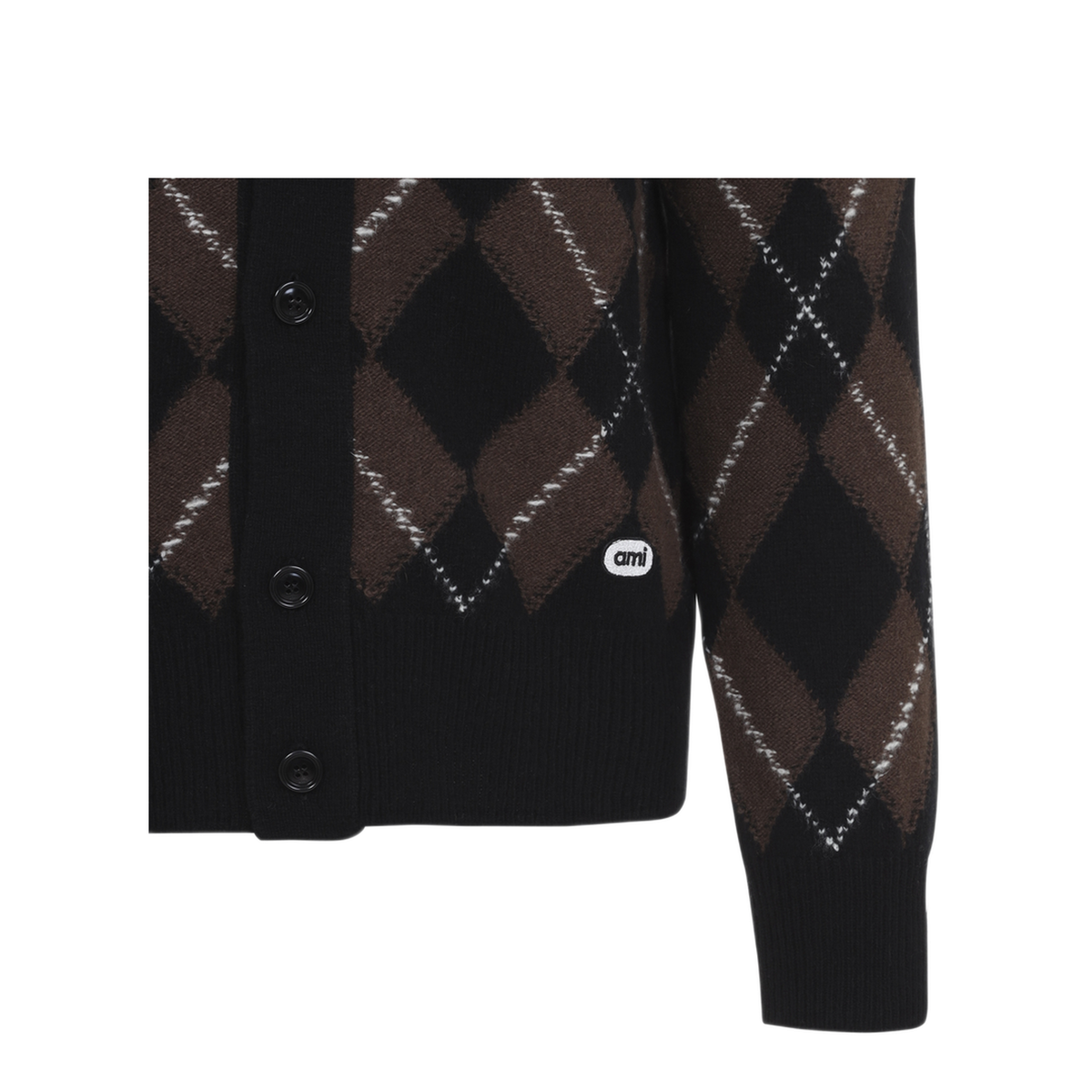 MAYFEYR - Ami Paris - Crewneck Cardigan - HKC400KN0202A352