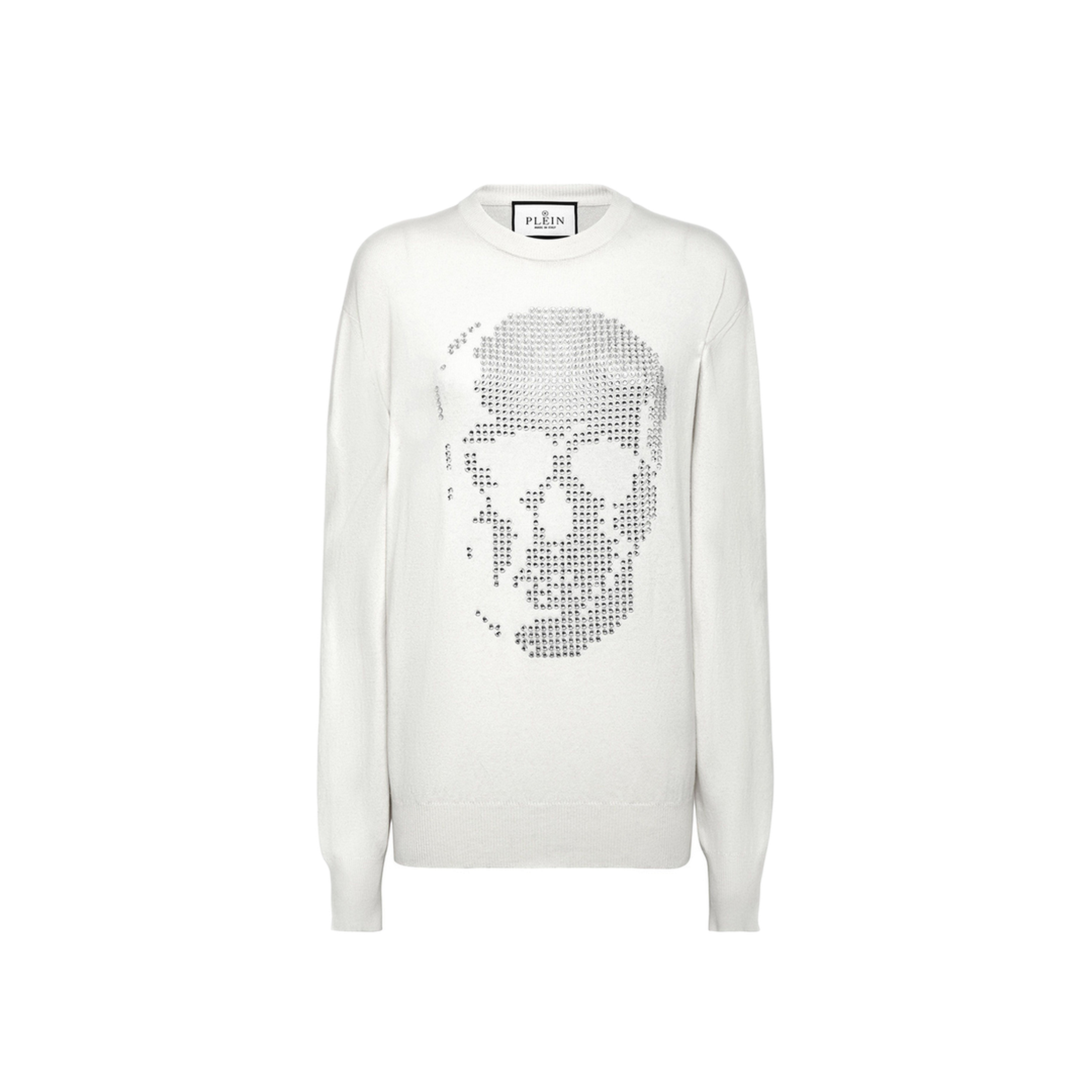 MAYFEYR - PHILIPP PLEIN - Sweater White - AACCWKKO0580PTE003N01