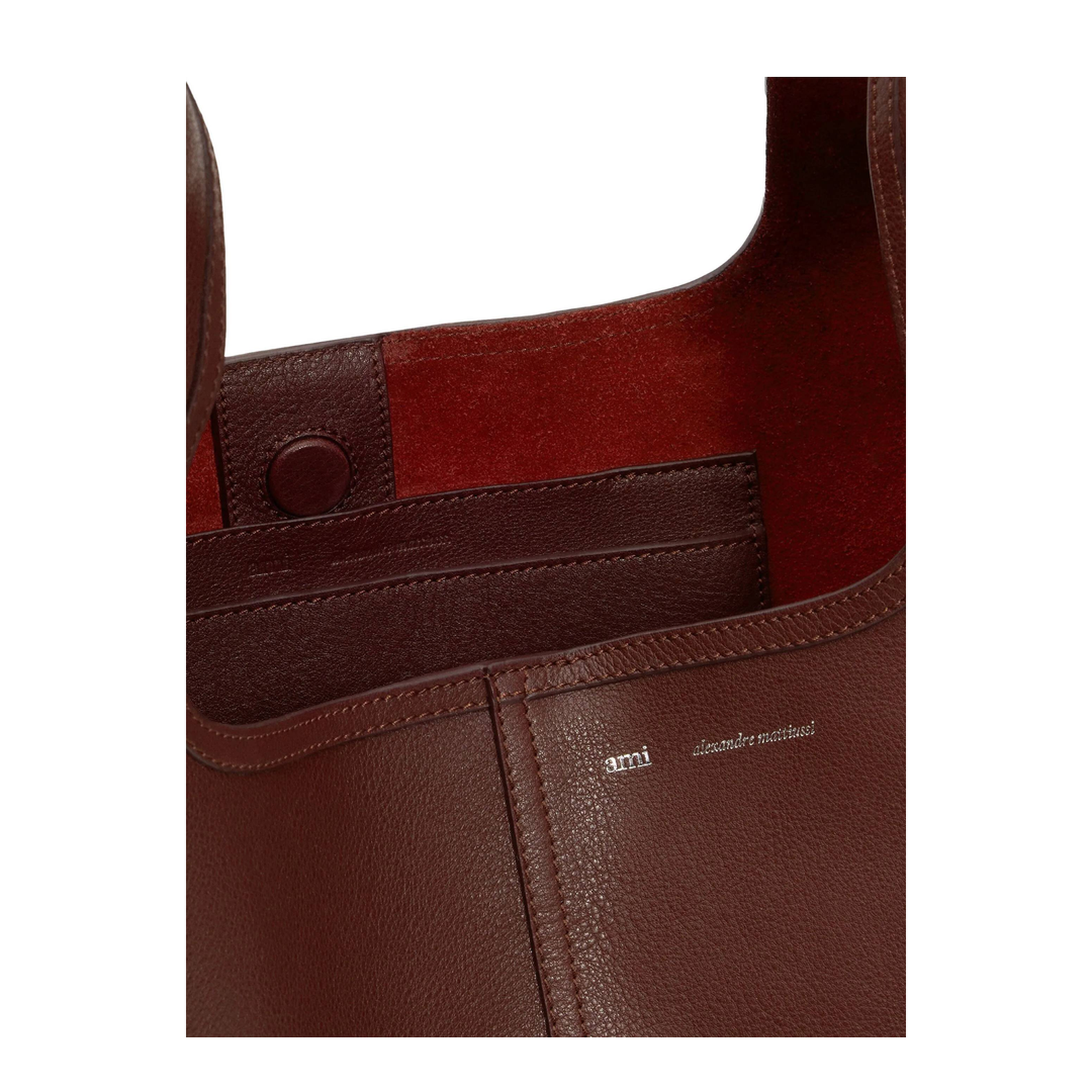 Burgundy Supple Leather Etienne Shoulder Bag