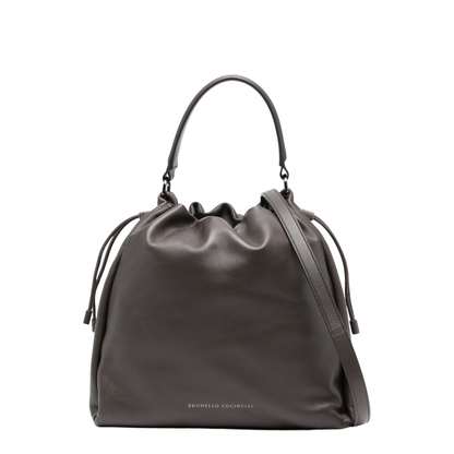Bucket Mellow Leather Handbag