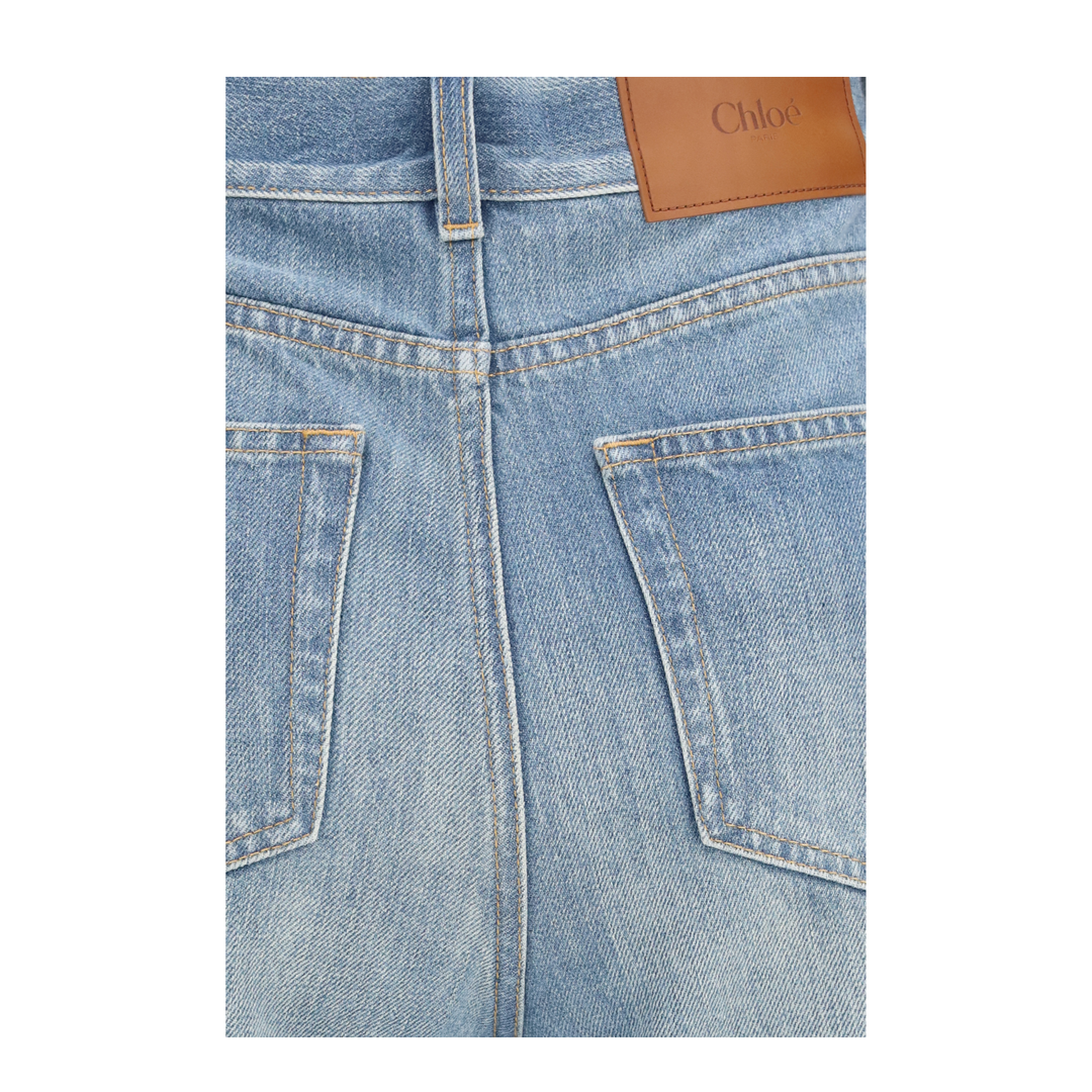 MAYFEYR - Chloè - High Rise Wide Leg Denim Jeans - CH26ADP01157