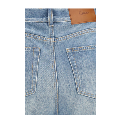 MAYFEYR - Chloè - High Rise Wide Leg Denim Jeans - CH26ADP01157