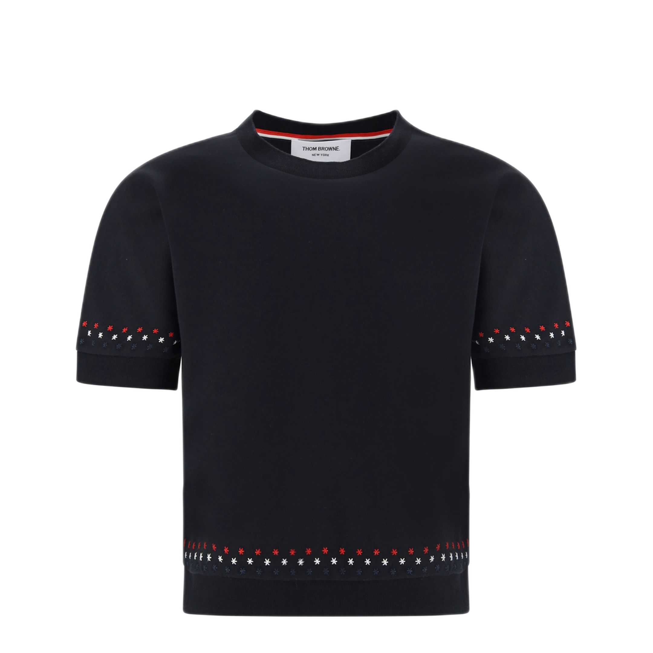 MAYFEYR - Thom Browne - Snowflakes T Shirt - FJS255EJ0055001