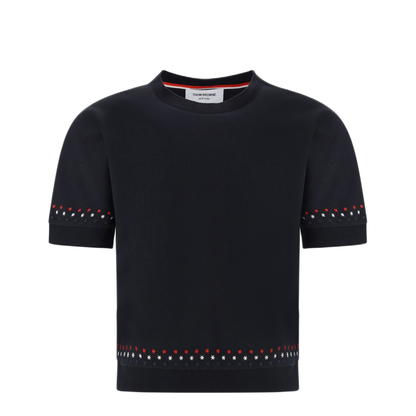 MAYFEYR - Thom Browne - Snowflakes T Shirt - FJS255EJ0055001