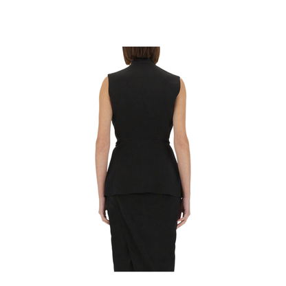Structured Sleeveless Jacket