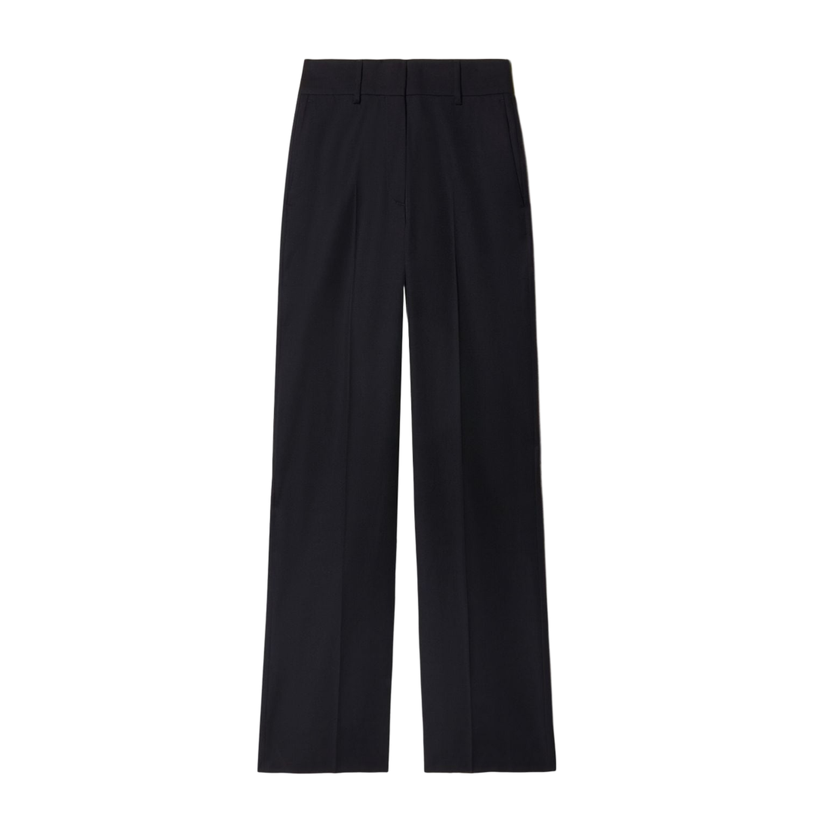 Tailored Cut High-Waisted Trousers