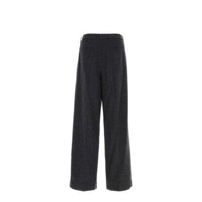 Charcoal Flannel Pant