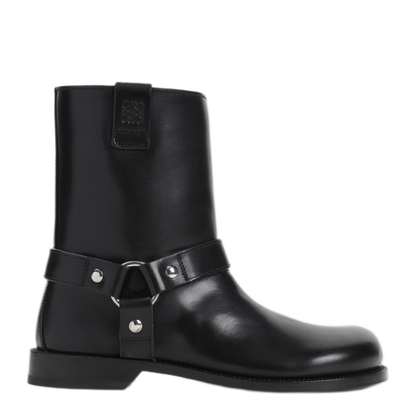 MAYFEYR - Loewe - Campo Biker Shearling Boots - LSS4285X011100