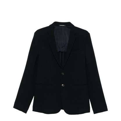 Wool Single-Breasted Jacket