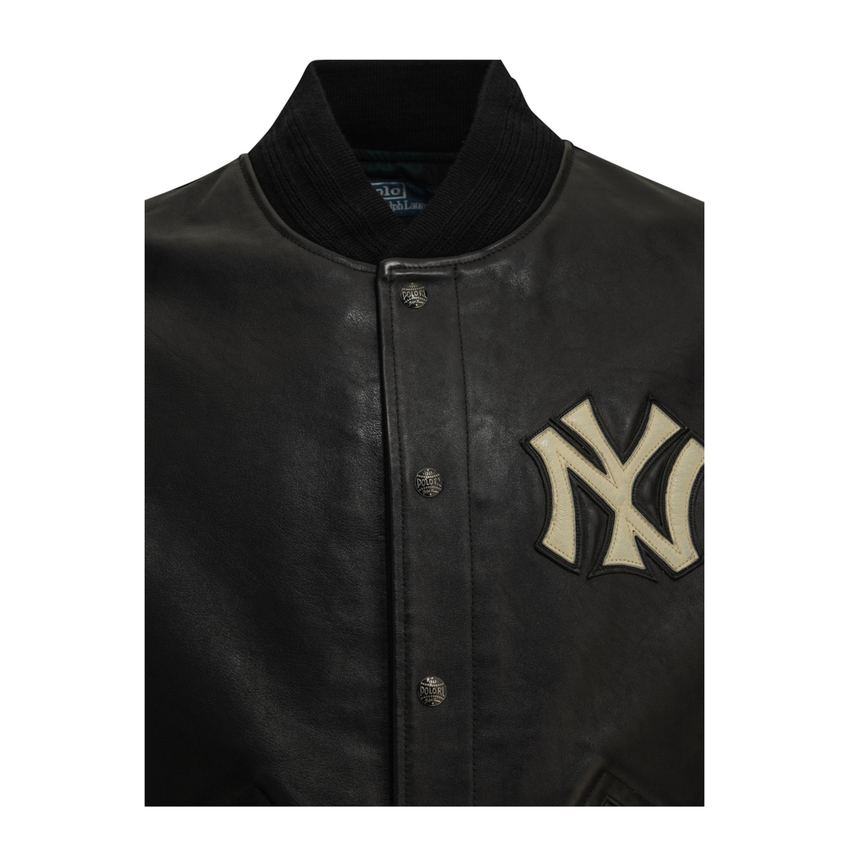 MAYFEYR - Polo Ralph Lauren - Yankees Leather Jacket - 710B27168001POLOBLACK