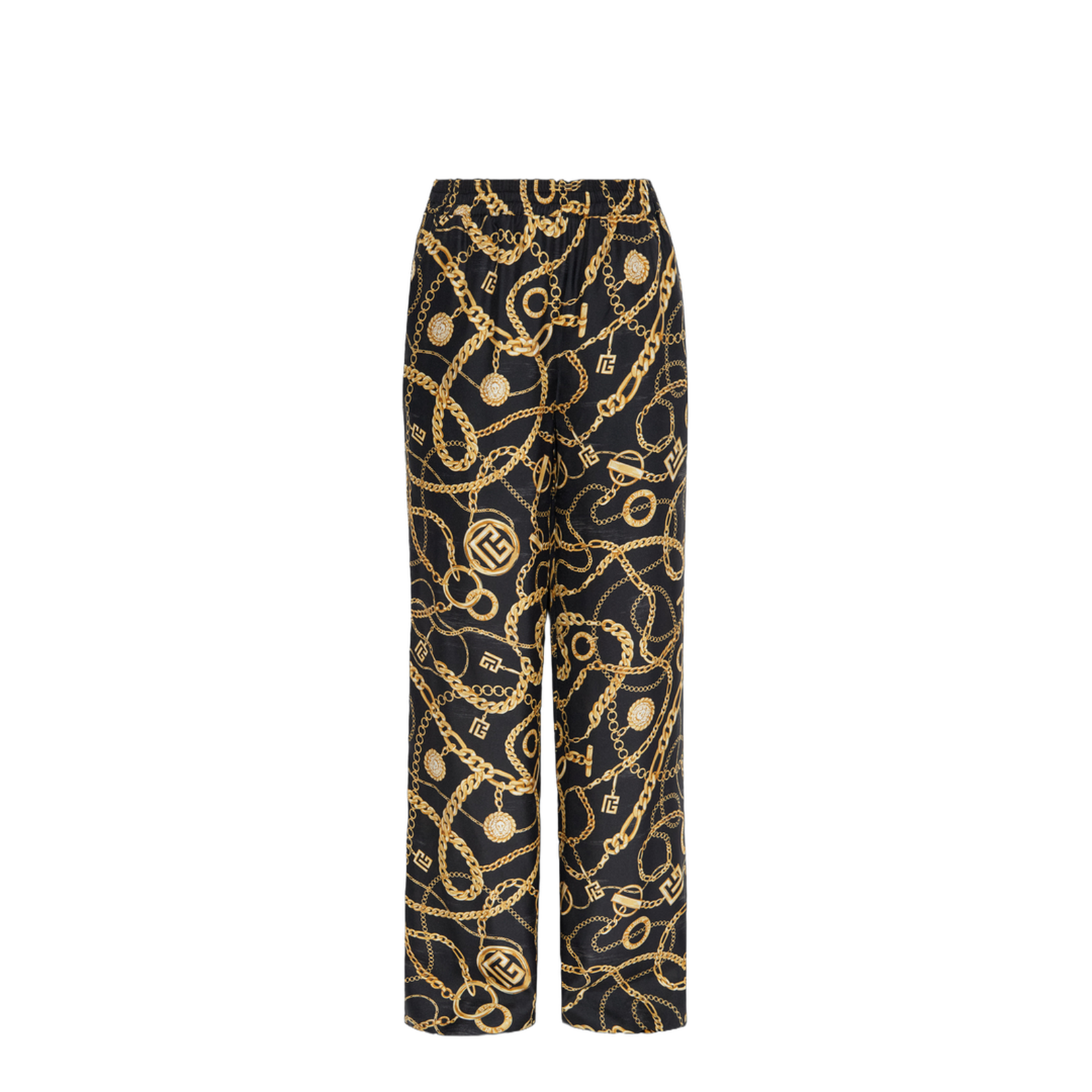 Silk Trousers with Print