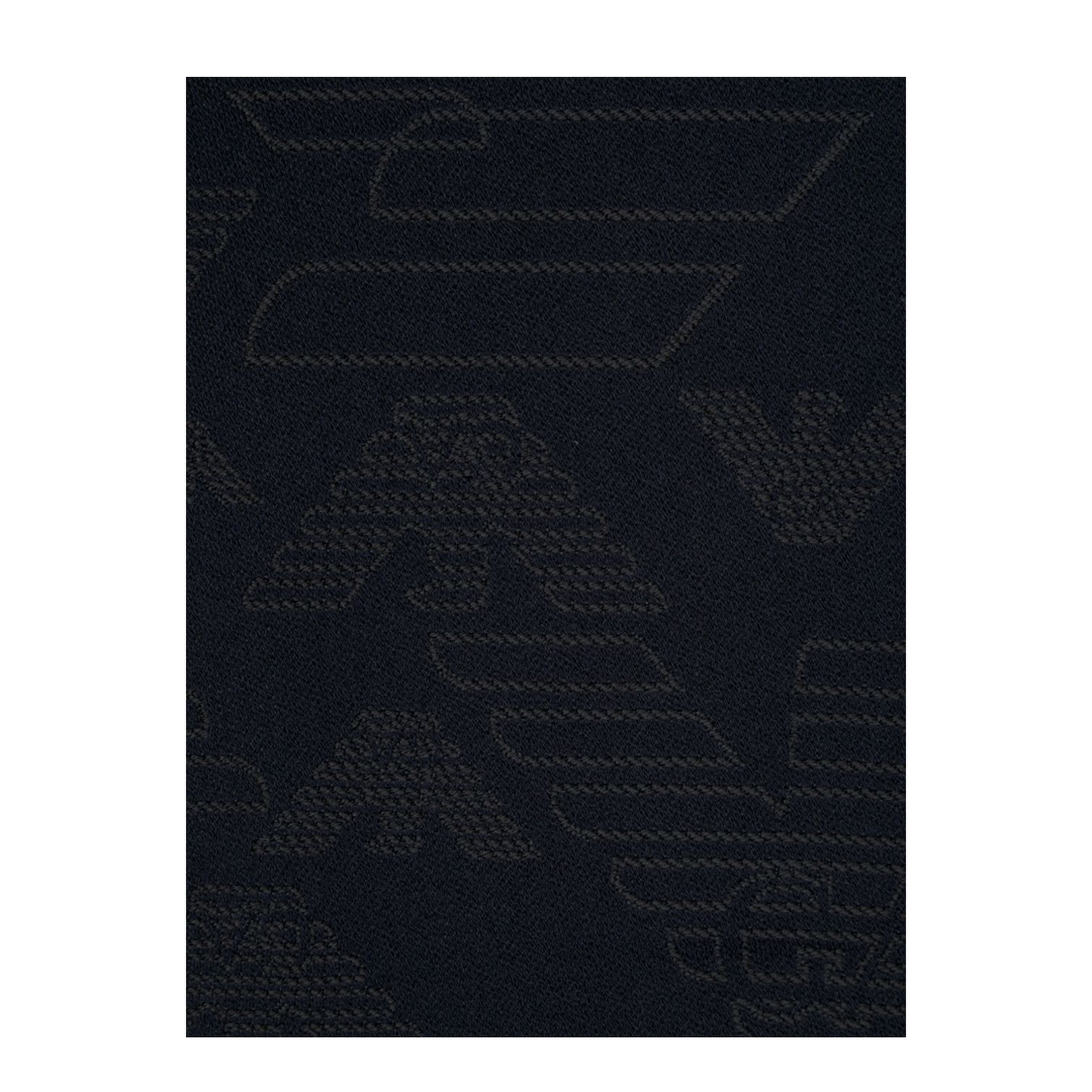 Allover Logo Wool Scarf