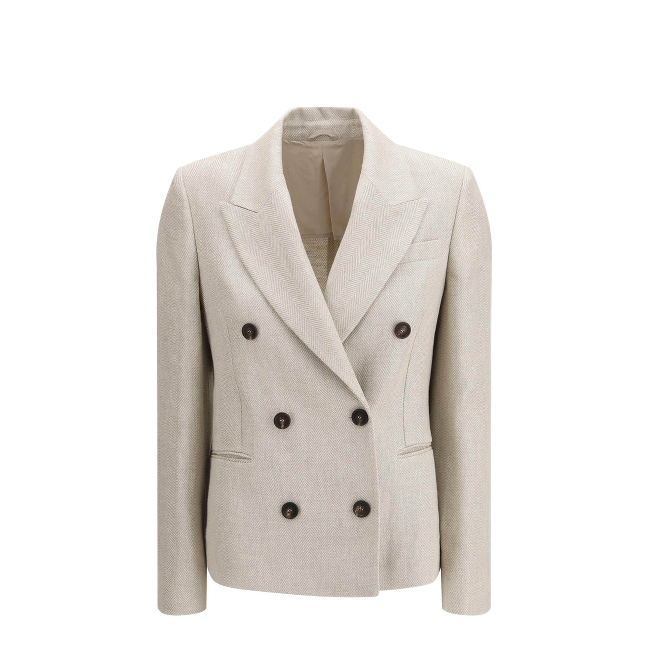MAYFEYR - Brunello Cucinelli - Button Herringbone Blazer - MH5287413