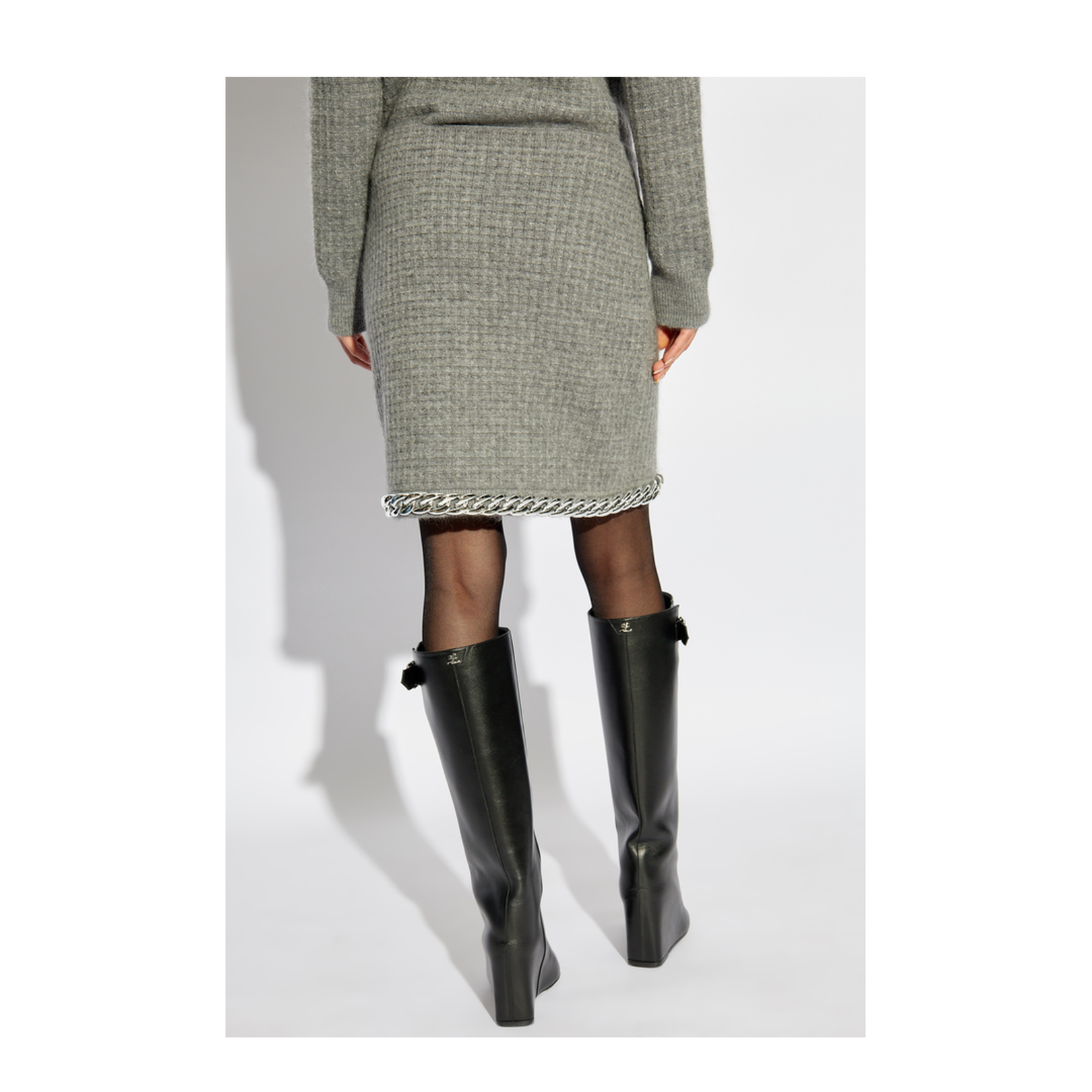 Skirt with Wool Finish