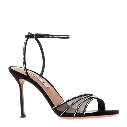 MAYFEYR - Aquazzura - Dream Girl Sandal 85 - DGLMIDS0SFEBLACK