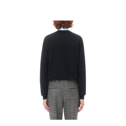 MAYFEYR - Valentino - Wool Jumper With Vlogo Embroidery - VKC38PBH90NO