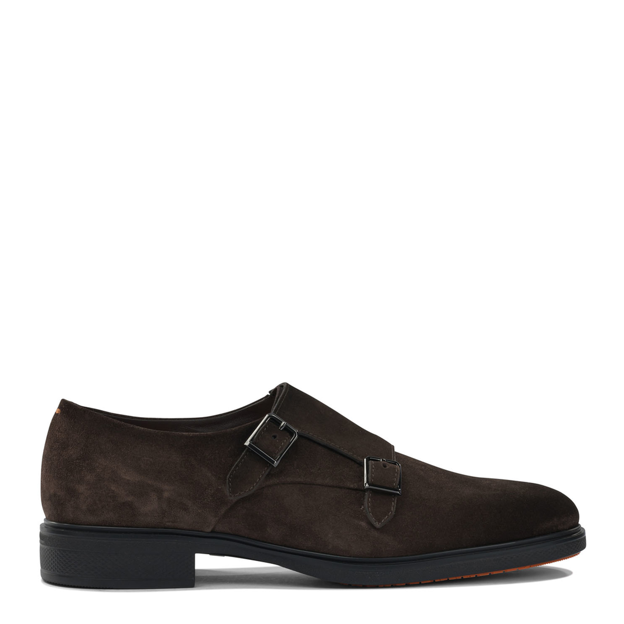 MAYFEYR - Santoni - Suede Double Buckle Loafers - MGEO18949NEAXGEXT50T50